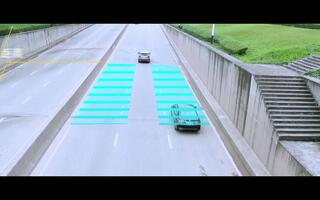 小轎車通用24G毫米波雷達BSD變道輔助 一谷電子