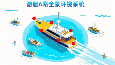 借助6路環(huán)視方案，提升海上交通的安全性