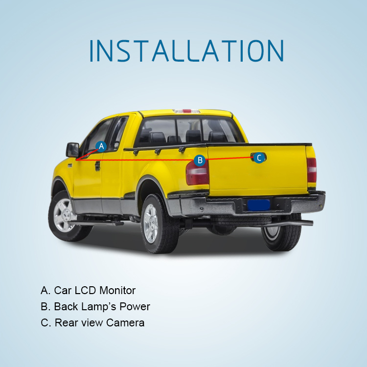 豐田坦途外拉手攝像頭(T-098)