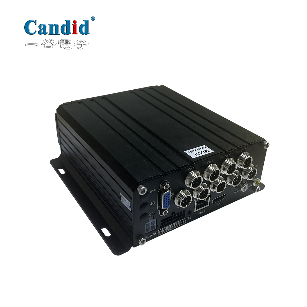 8路1080P車載硬盤MDVR