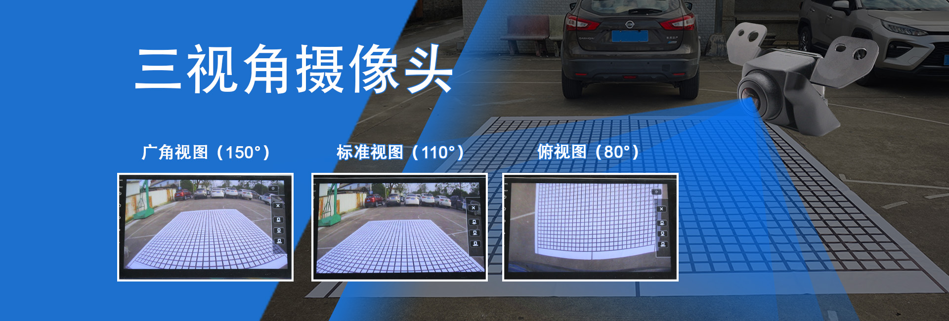 三視角攝像頭